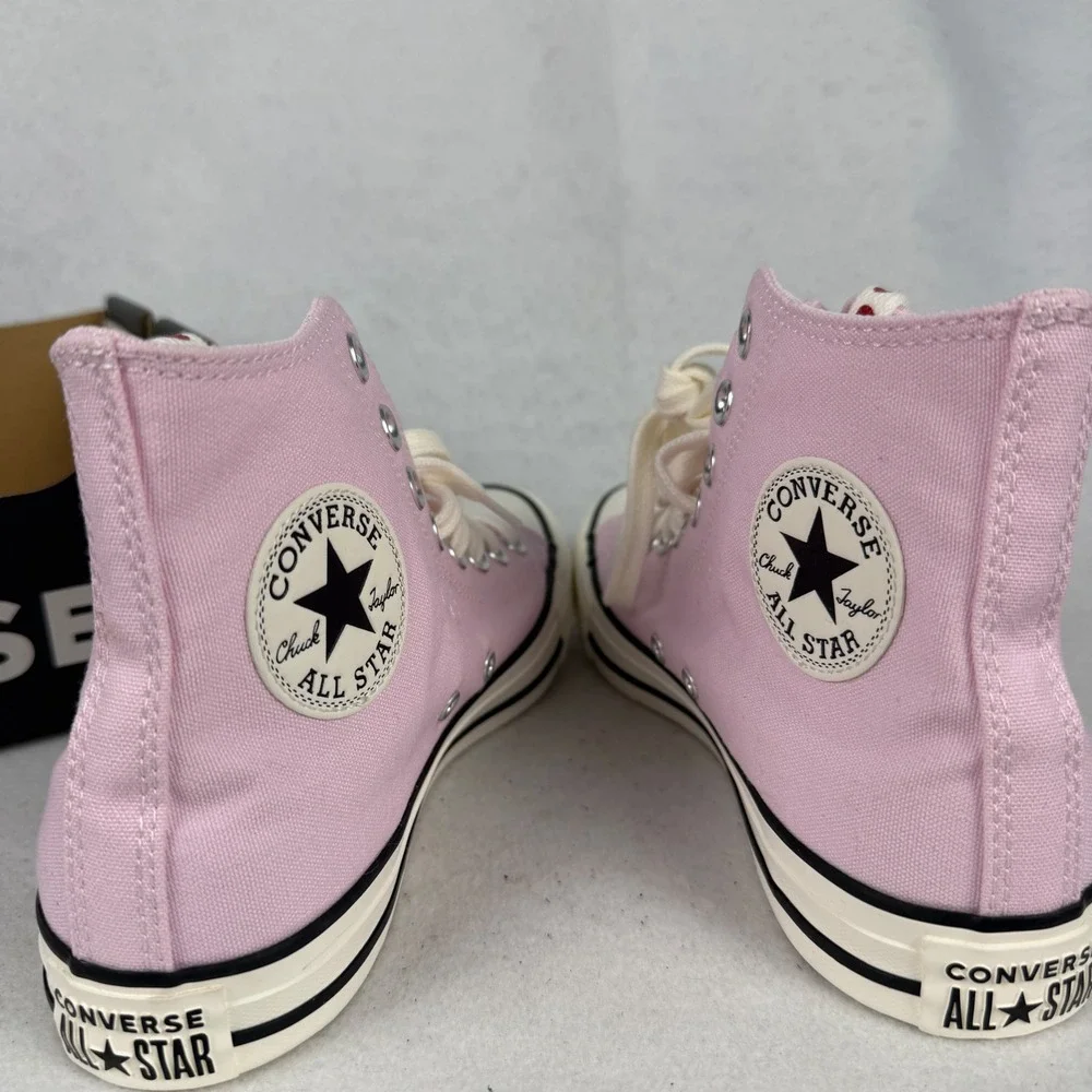 Converse Chuck Taylor All Star Womens 8.5 UK 6.5 Valentine Heart Charm Pink - Picture 7 of 15